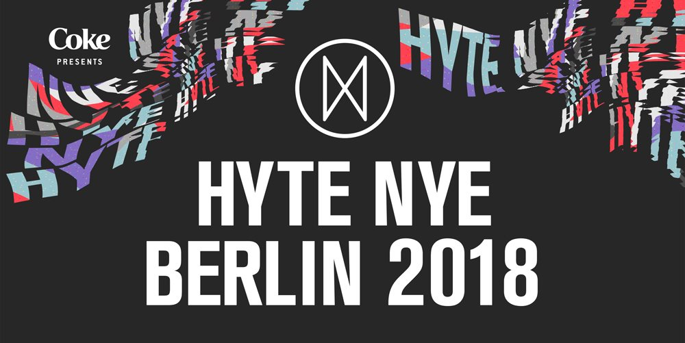 HYTE NYE Berlin 2018 - Flyer front