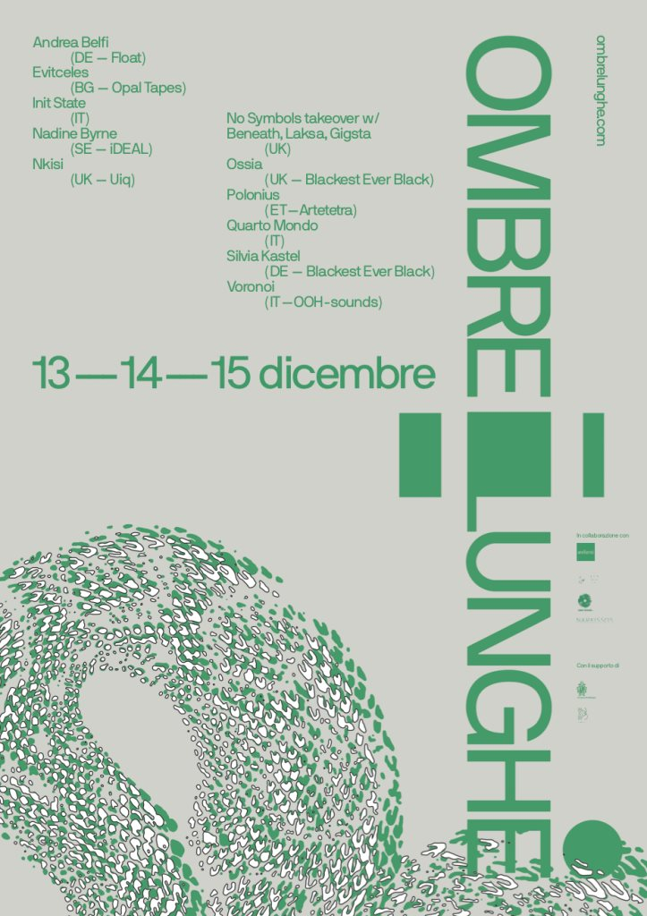 Ombre Lunghe - Flyer front