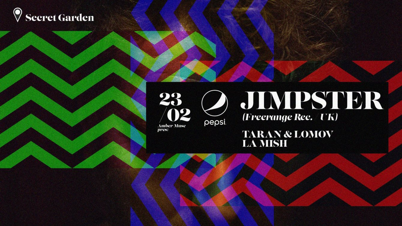 Amber Muse Pres Jimpster (UK) - Flyer front