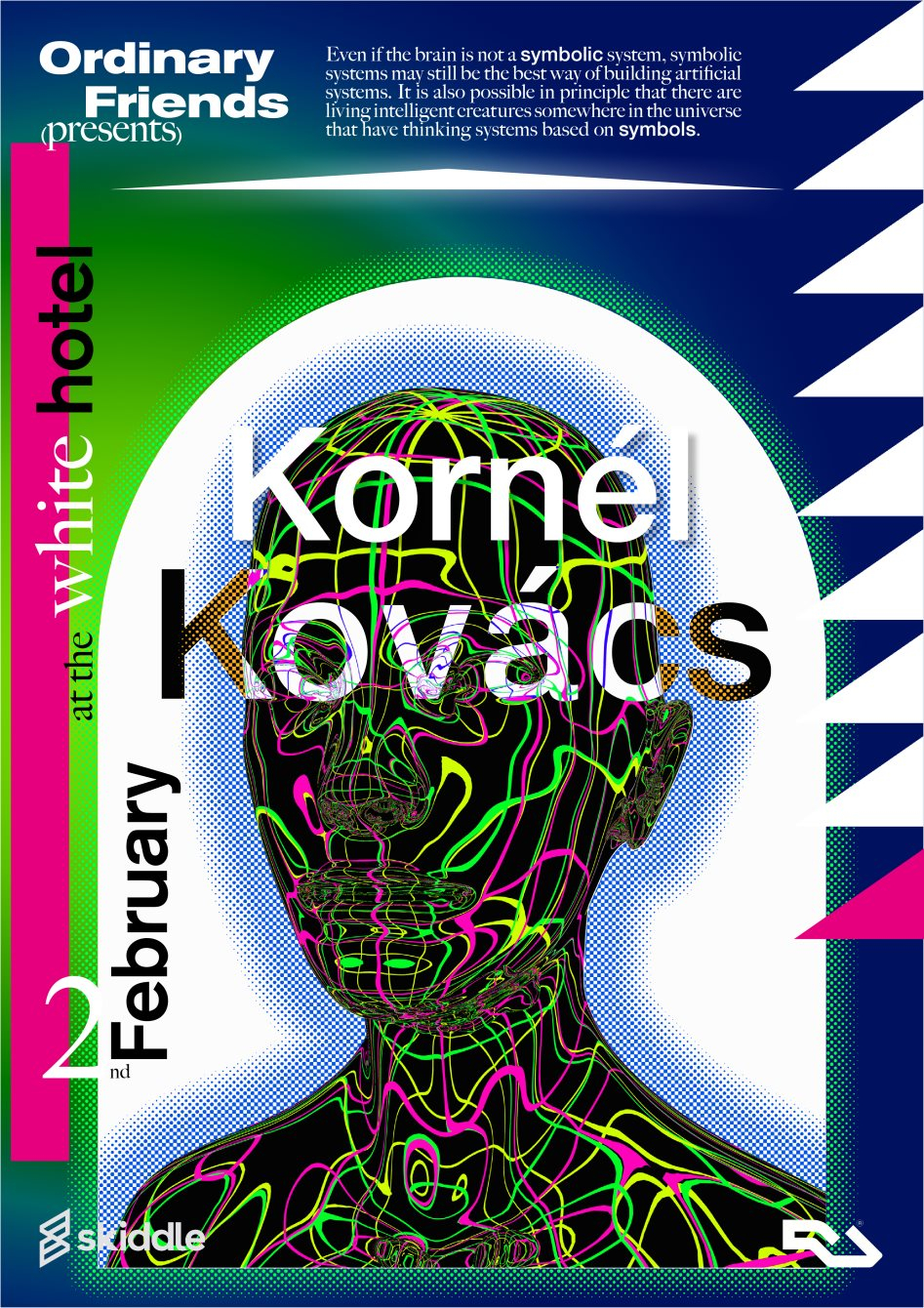 Ordinary Friends presents Kornél Kovács [Studio Barnhus] - Flyer front
