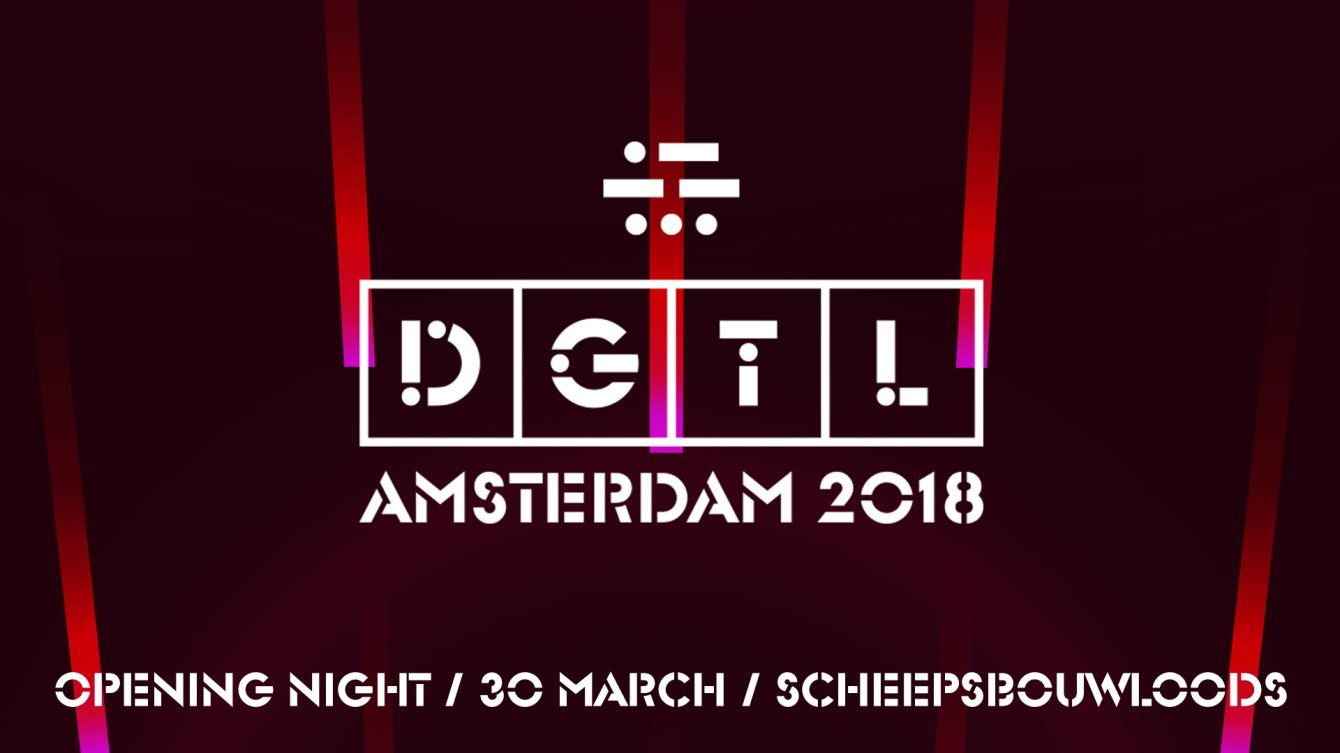 DGTL Amsterdam 2018 Opening Night - Flyer front