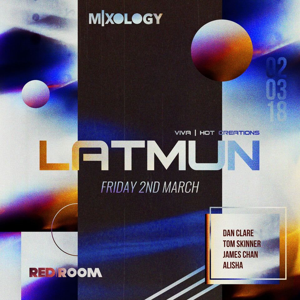MIXOLOGY presents Latmun - Flyer front