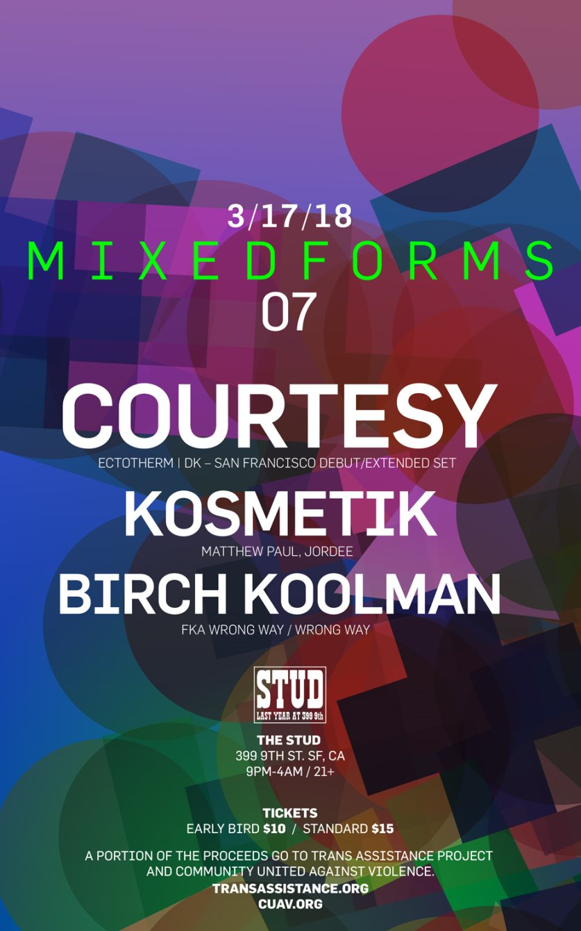 Mixed Forms 07: Courtesy (Extended Set) - Flyer front