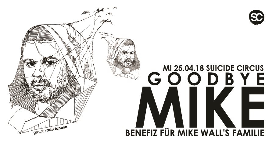 Goodbye Mike - Benefiz Für Mike Wall's Familie - Flyer front