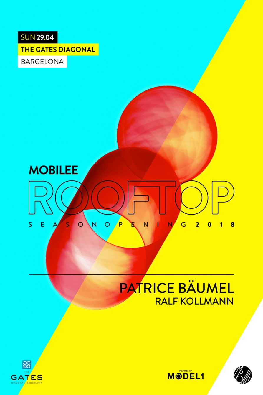 Mobilee Rooftop Opening with Patrice Bäumel - Flyer front
