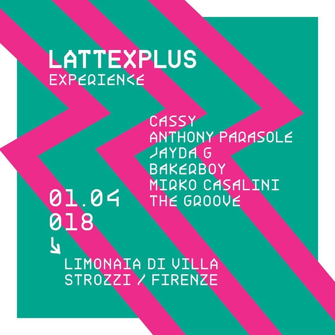 Lattexplus Experience - Flyer front