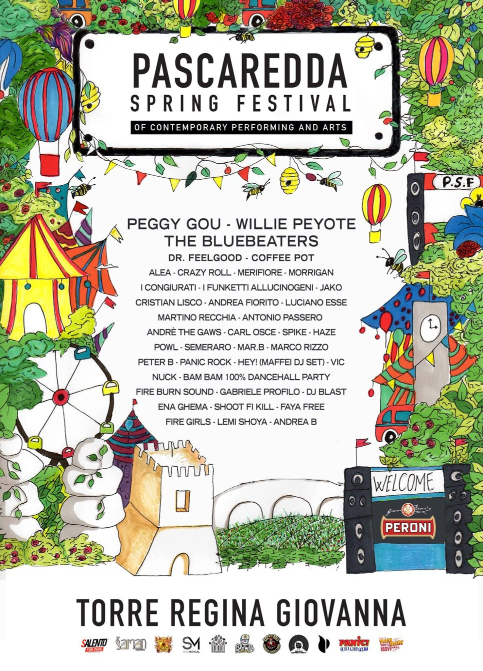 Pascaredda Spring Festival - Flyer back