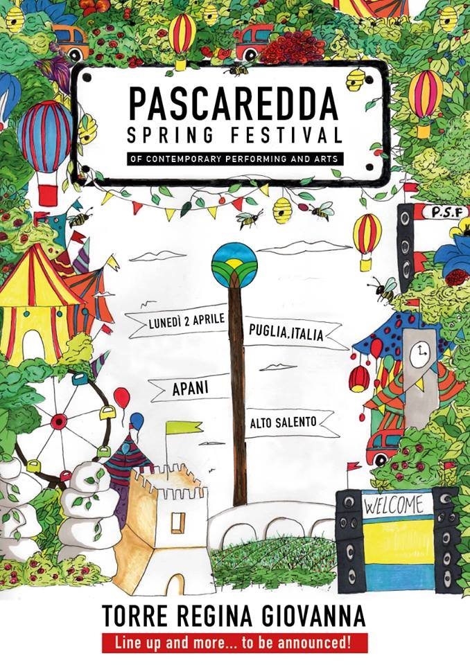 Pascaredda Spring Festival - Flyer front
