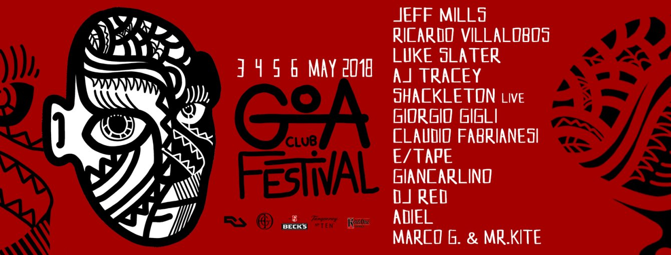 Goa Club Festival 2018 - Weekend Pass (2nights) - Flyer front