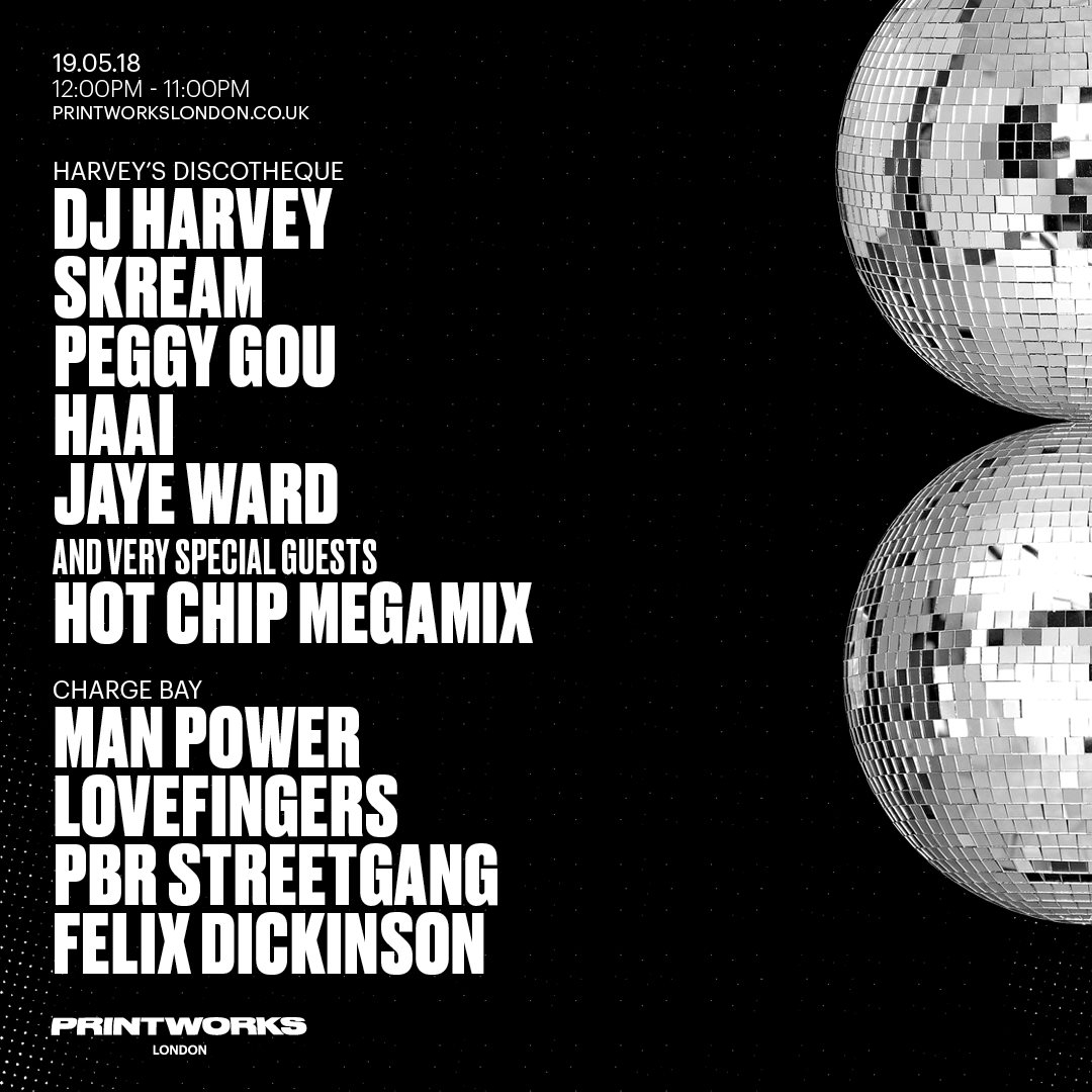 Harvey's Discotheque - Flyer front