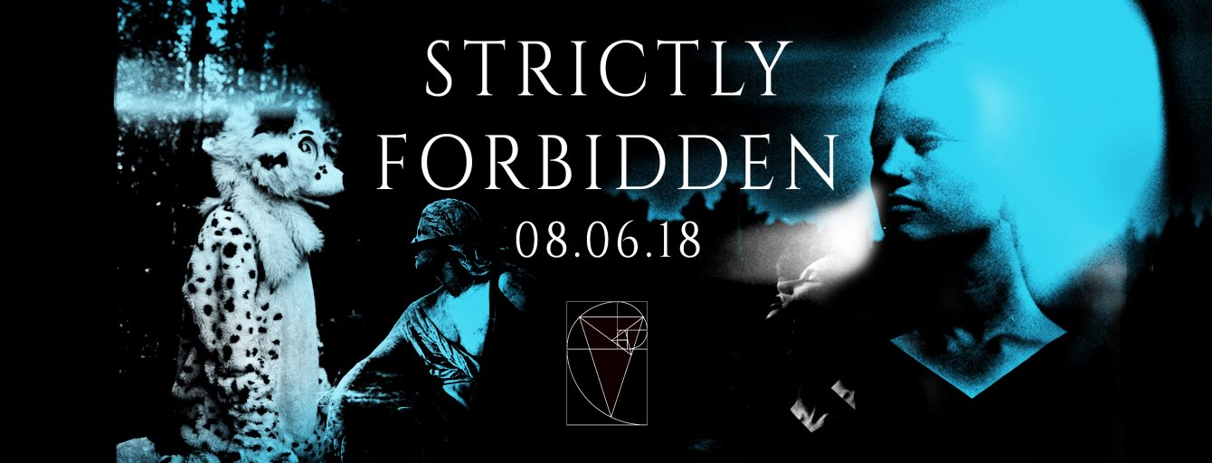 Strictly Forbidden with LVM, Charly Schaller, X tin & More - Flyer front