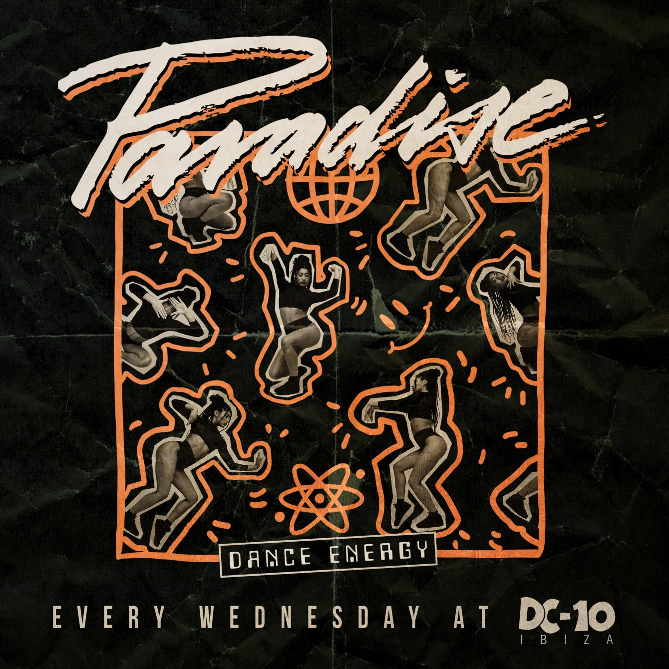 Paradise Opening Party - Flyer front