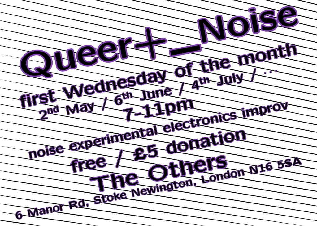Queer _noise - Flyer front