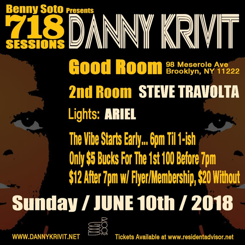 718 Sessions-Good Room - Flyer back
