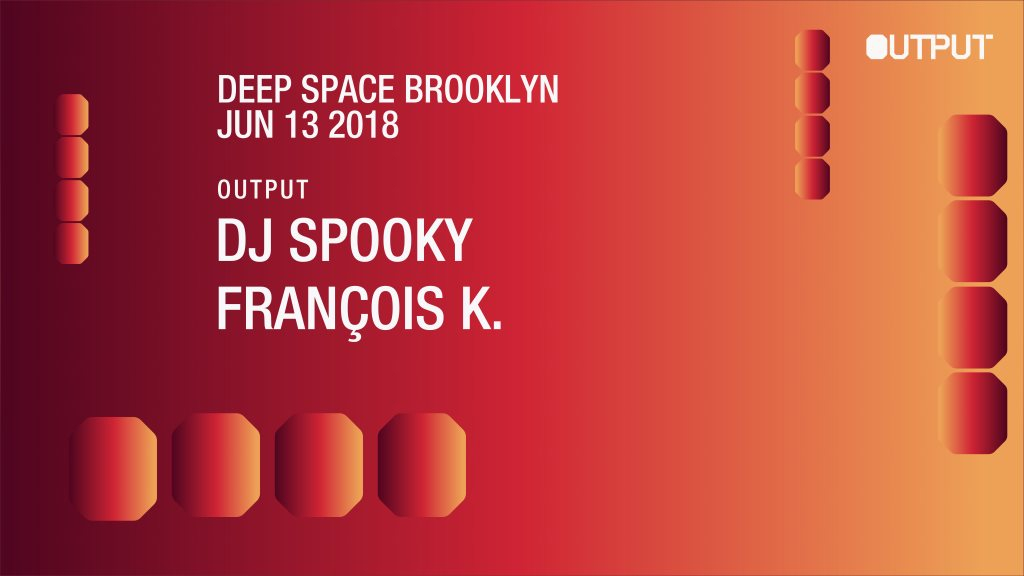 Deep Space Brooklyn - DJ Spooky/ François K. - Flyer front