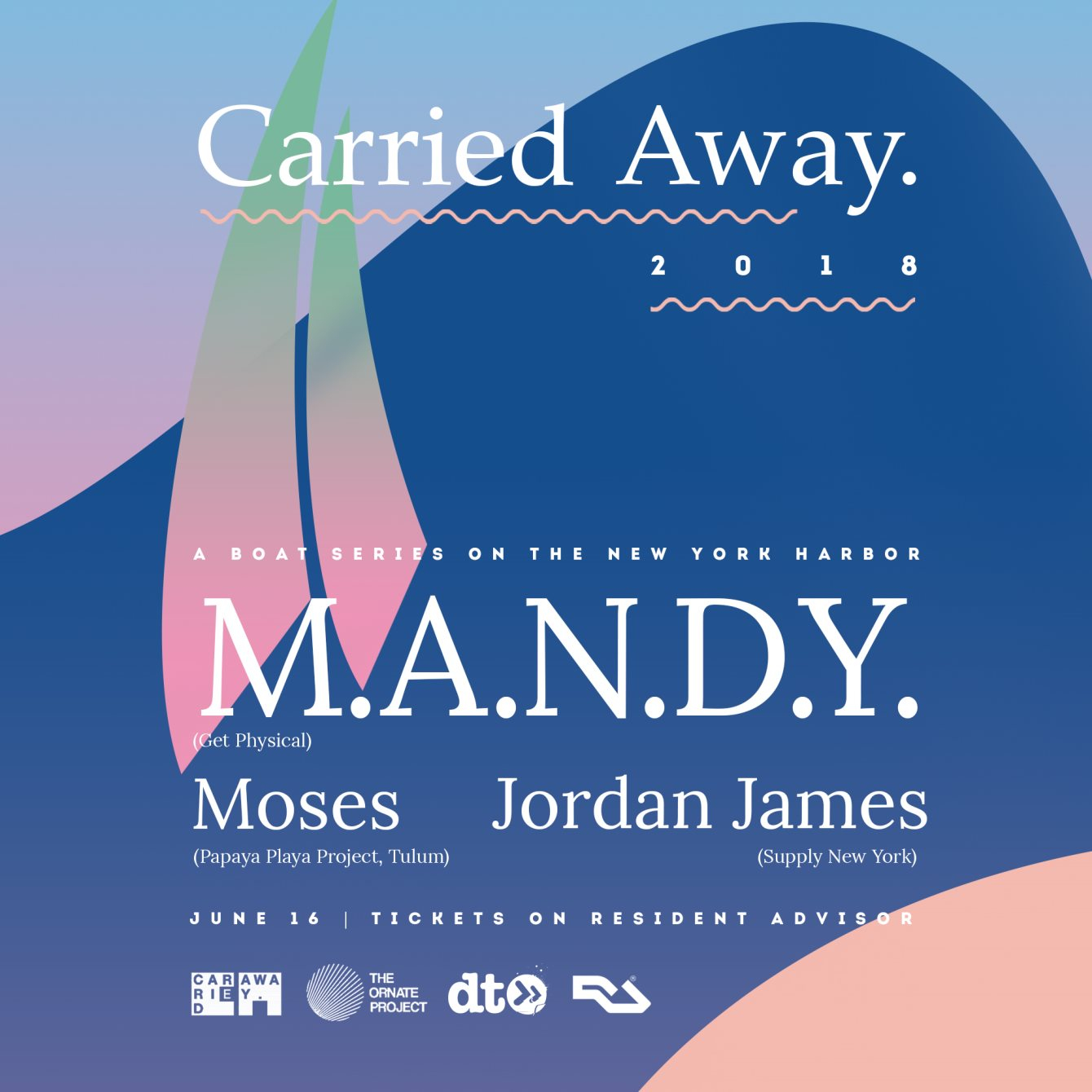 Carried Away with M.A.N.D.Y [SOLD OUT] - Flyer front