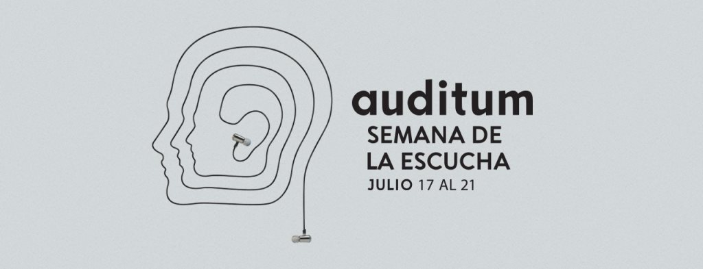 Auditum, Semana de la Escucha - Flyer front