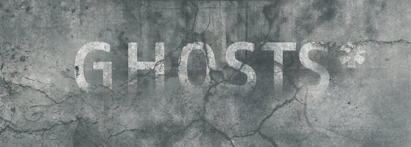 Ghosts* - Flyer front