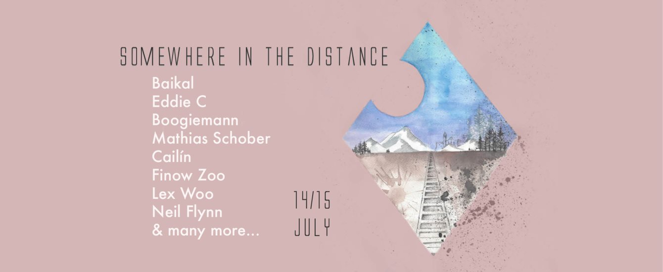 Somewhere In The Distance 2018 - Flyer front