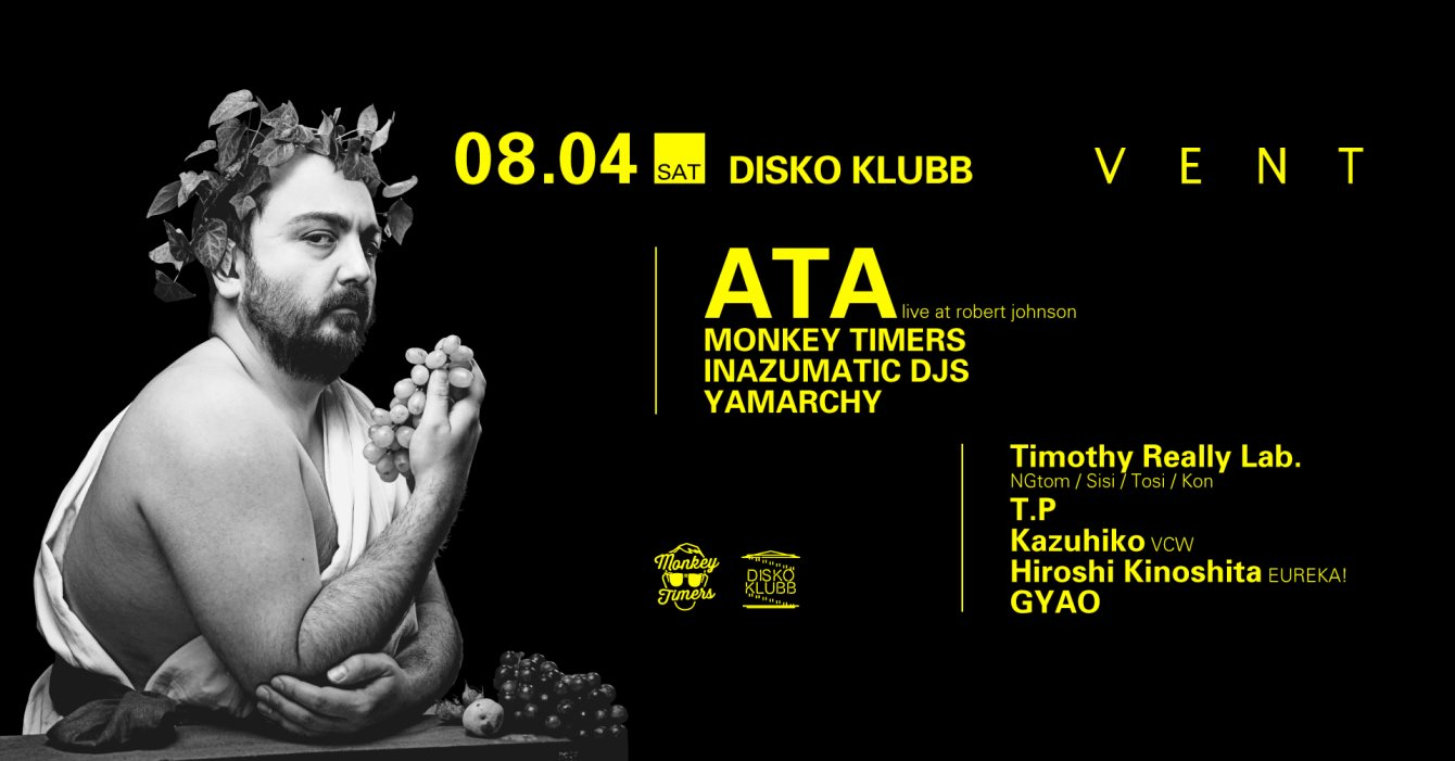 ATA at Disko Klubb - Flyer front