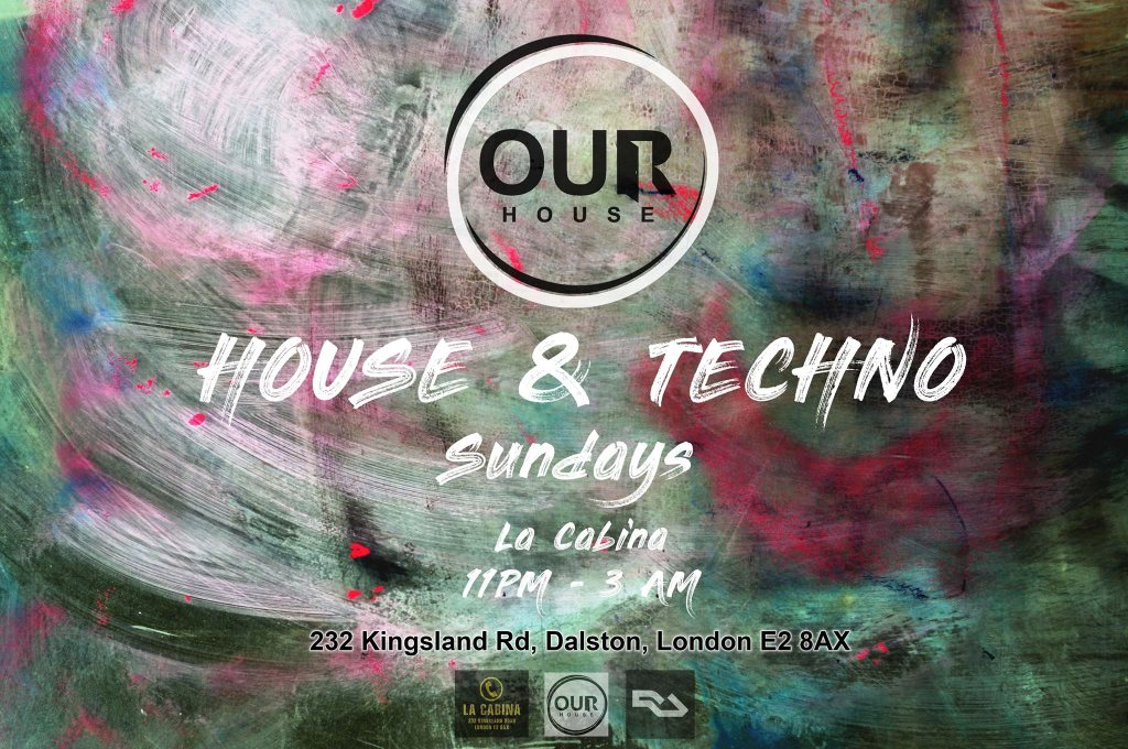 Our House in Kingsland Road (Sunday Night Special) - Flyer front