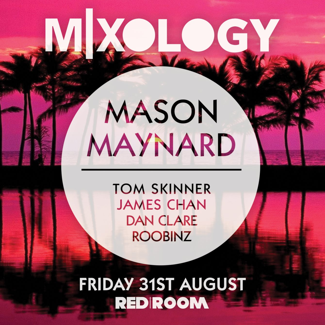 Mixology presents Mason Maynard - Flyer front