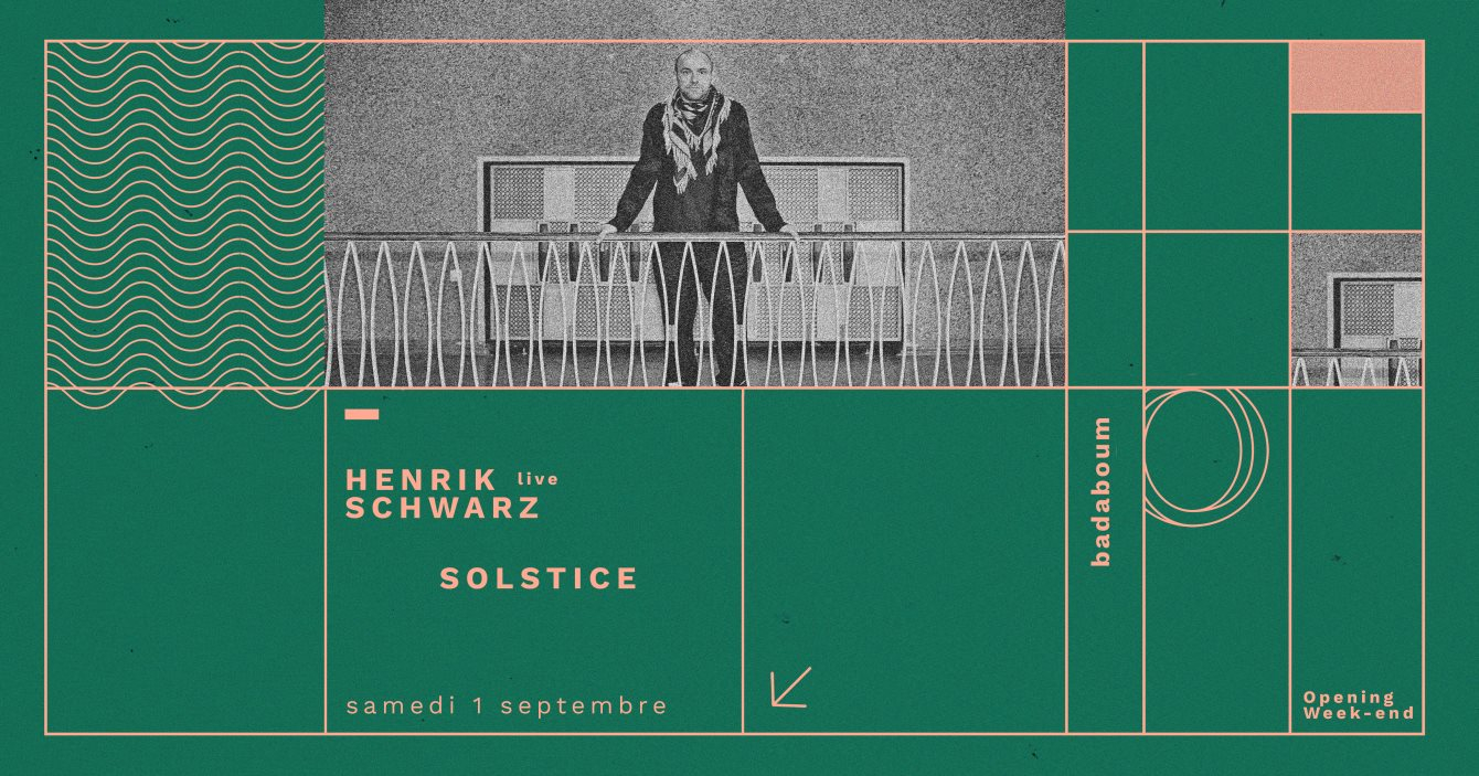 Opening with Henrik Schwarz (Live) - Flyer front