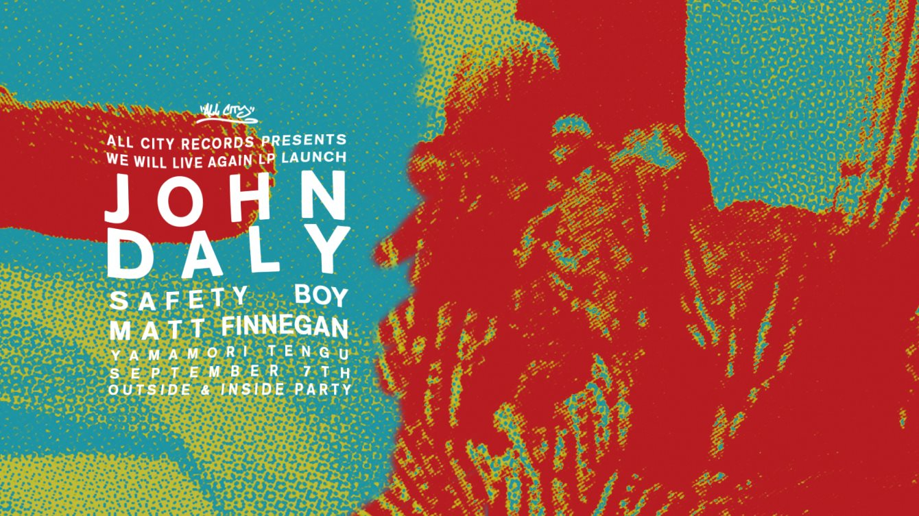 John Daly 'We Will Live Again' Album Launch - Flyer front