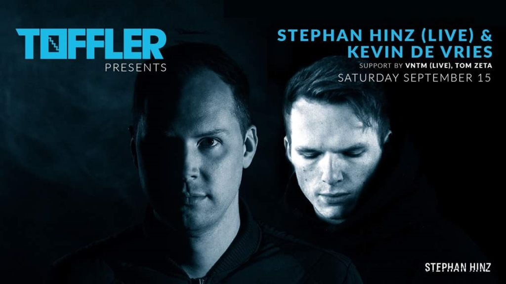 Toffler presents Stephan Hinz & Kevin de Vries - Flyer front