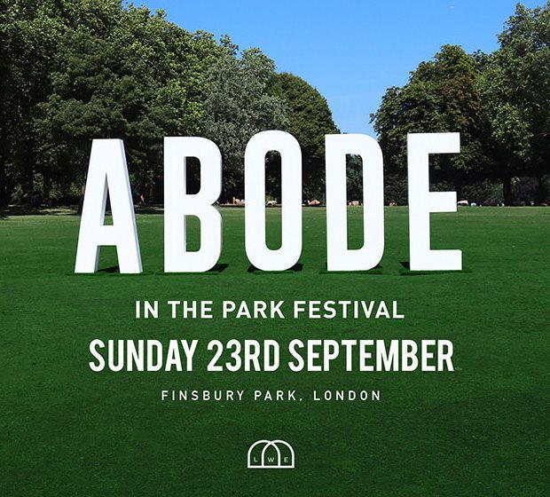 ABODE In The Park - Flyer front