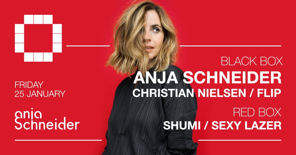 Anja Schneider / Christian Nielsen / Flip / Shumi / Sexy Lazer - Flyer front