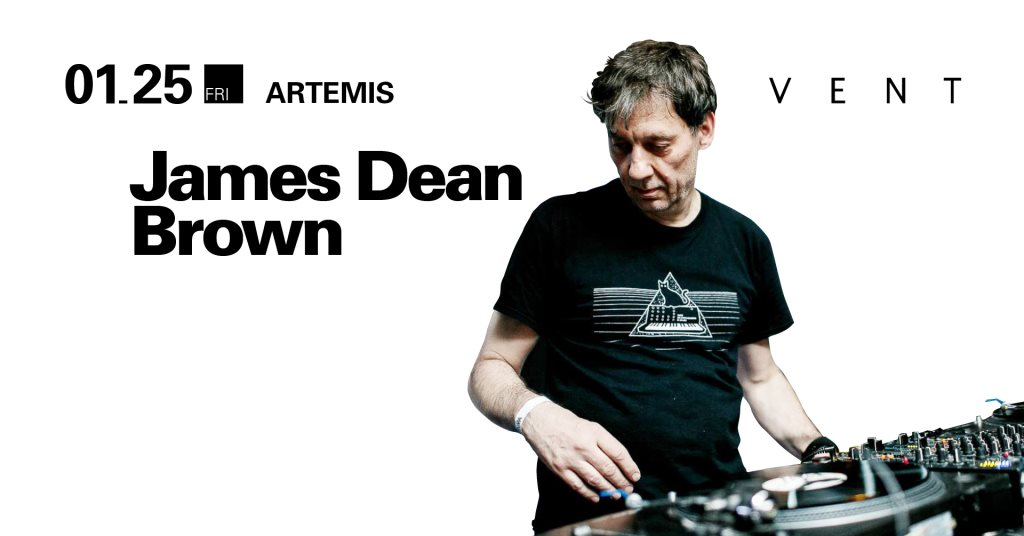 James Dean Brown at Artemis - Flyer front