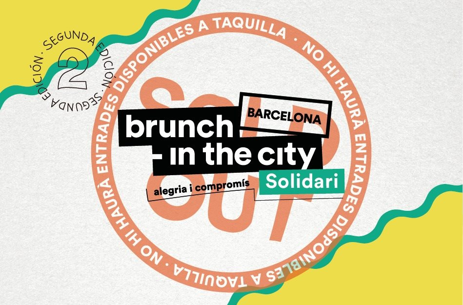***Sold Out*** Brunch -In the City Solidario (II Edición): Edu Imbernon, WhoMadeWho, Tom Demac - Flyer front