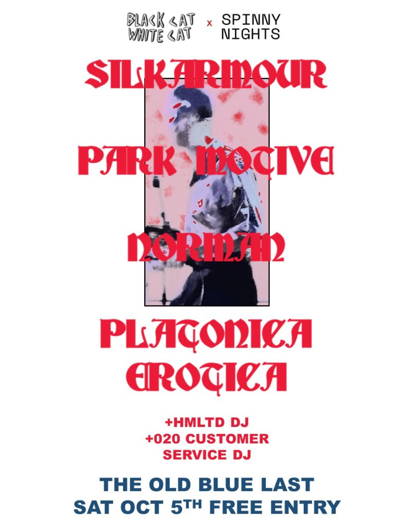 Bcwc x SN: Silkarmour / Park Motive / Hmltd DJ - Flyer front