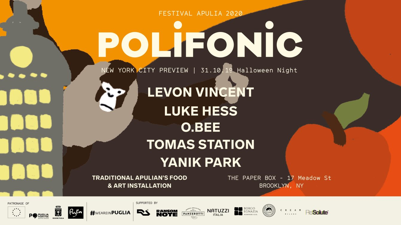 Polifonic NYC - Flyer front