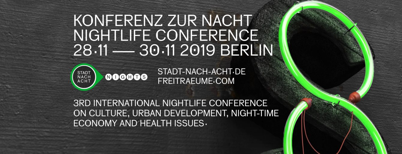 Nights - Stadt Nach Acht 2019 - Nightlife Conference - Flyer front