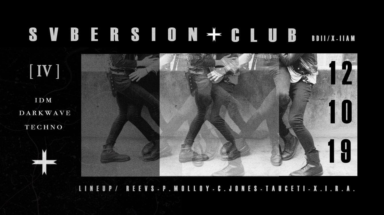 Svbversion Club [ IV ] - Flyer back