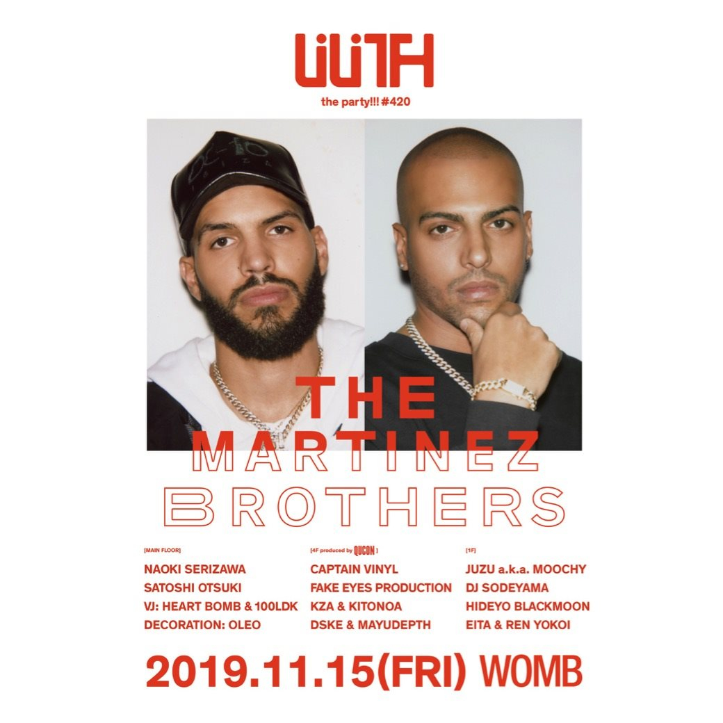 Lilith “The party!#420” Feat. The Martinez Brothers - Flyer front