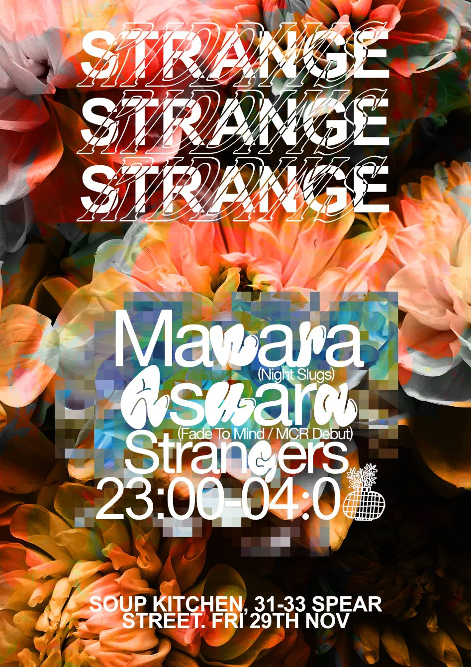Manara b2b Asmara / Strange Riddims - Flyer front