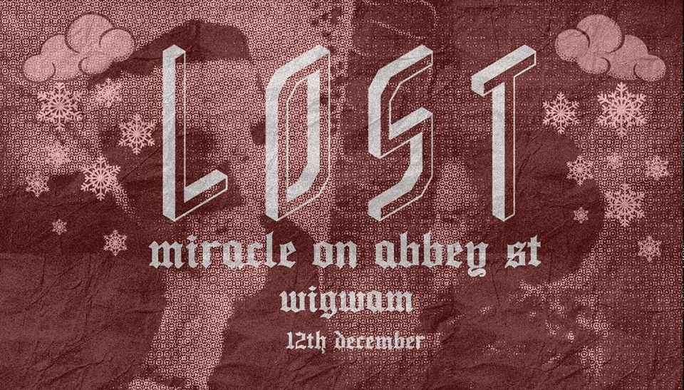 Lost: Miracle on Abbey Street - Flyer front