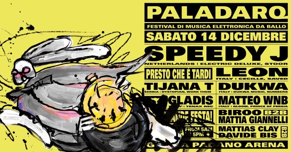Paladarq Music Festival 2019 - Flyer front
