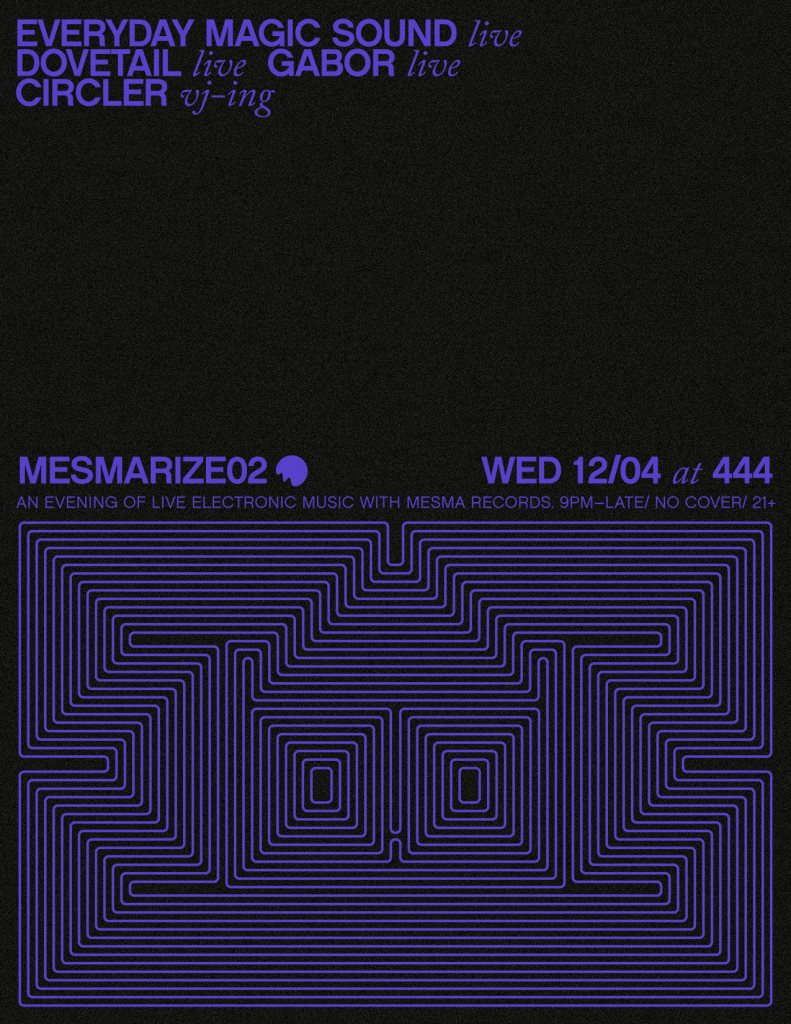 Mesmarize 02 - Flyer front