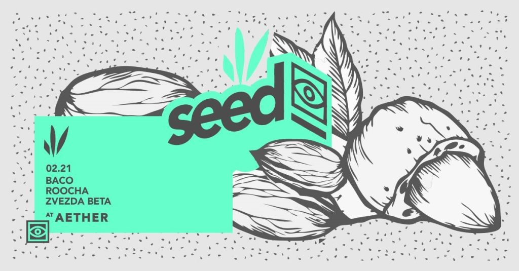 Seed - Baco, Roocha, Zvezda Beta - Flyer front