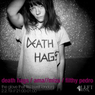 La Petite Mort: Left Bank Magazine x Death Hags - Flyer front