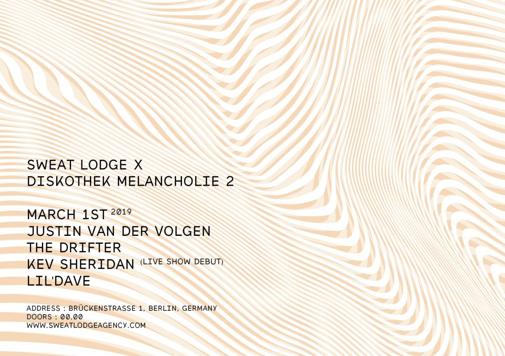 Sweat x Lodge - Flyer front