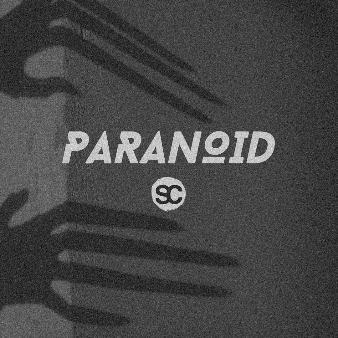 Paranoid - Flyer front