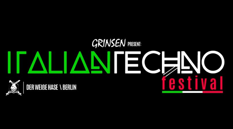 Italian Techno Festival - Flyer front