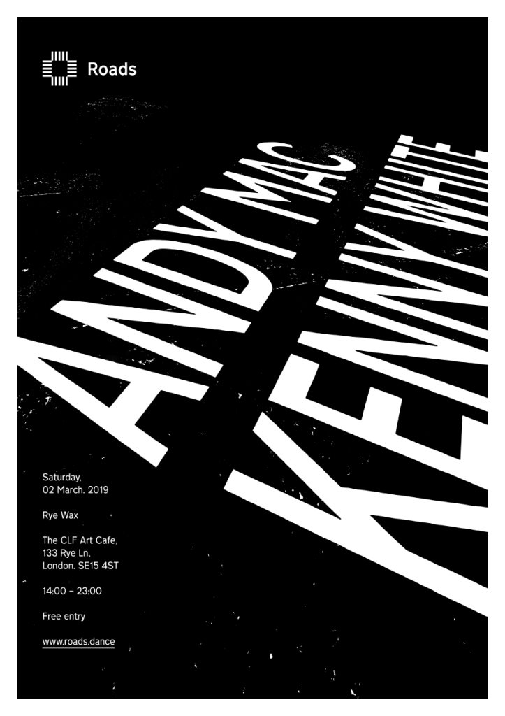 Roads 22: Andy Mac & Kenny White - Flyer back