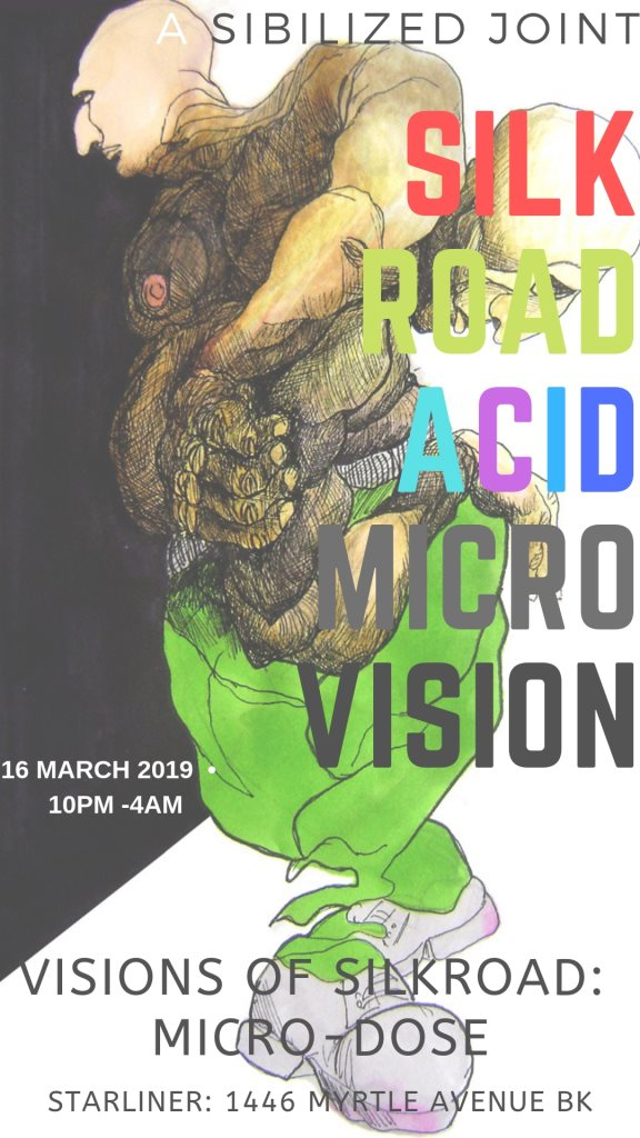 Visions OF Silkroad: Micro-Dose - Flyer front