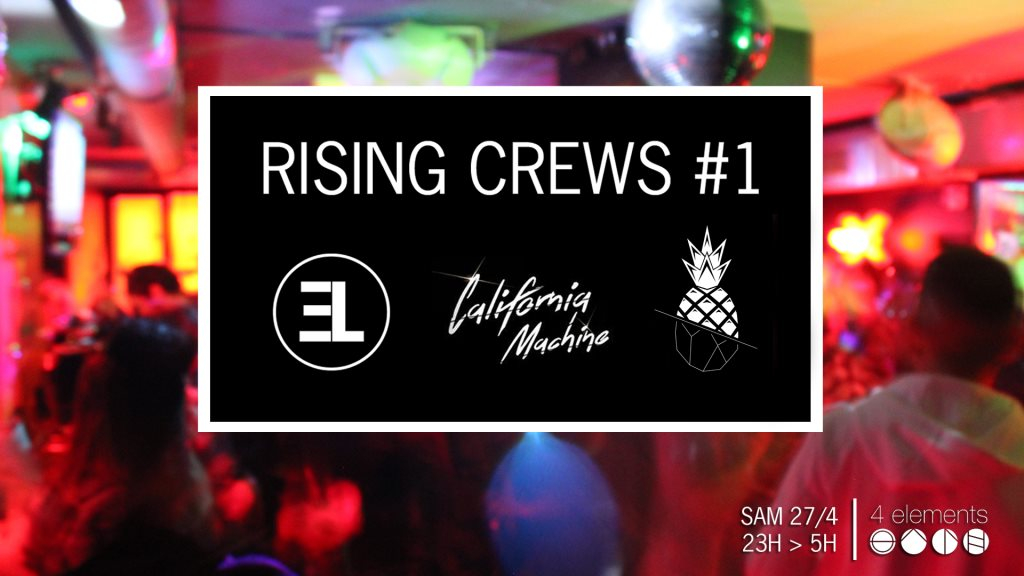 Rising Crews Vol1 - Flyer front